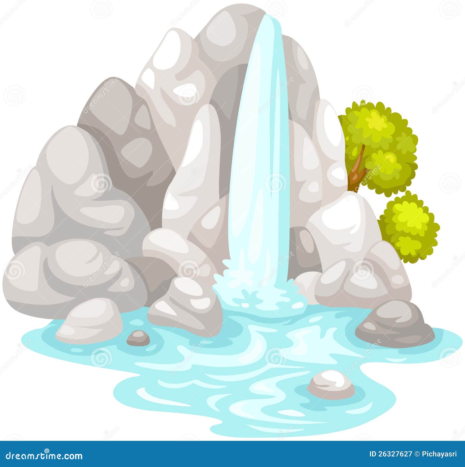 free clipart images waterfalls - photo #15