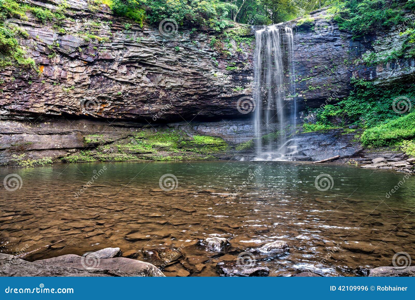 Waterfall at Cloudland Canyon State Park Stock Photo Image of hiking