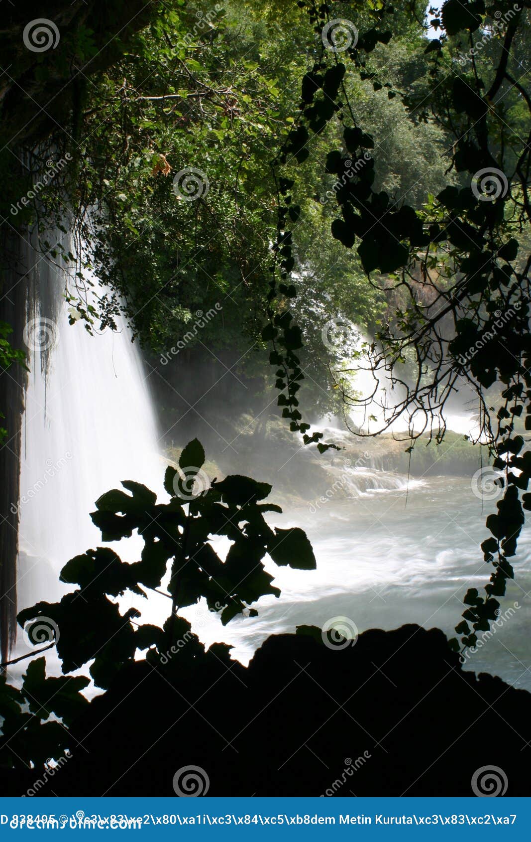 waterfall of duden antalya