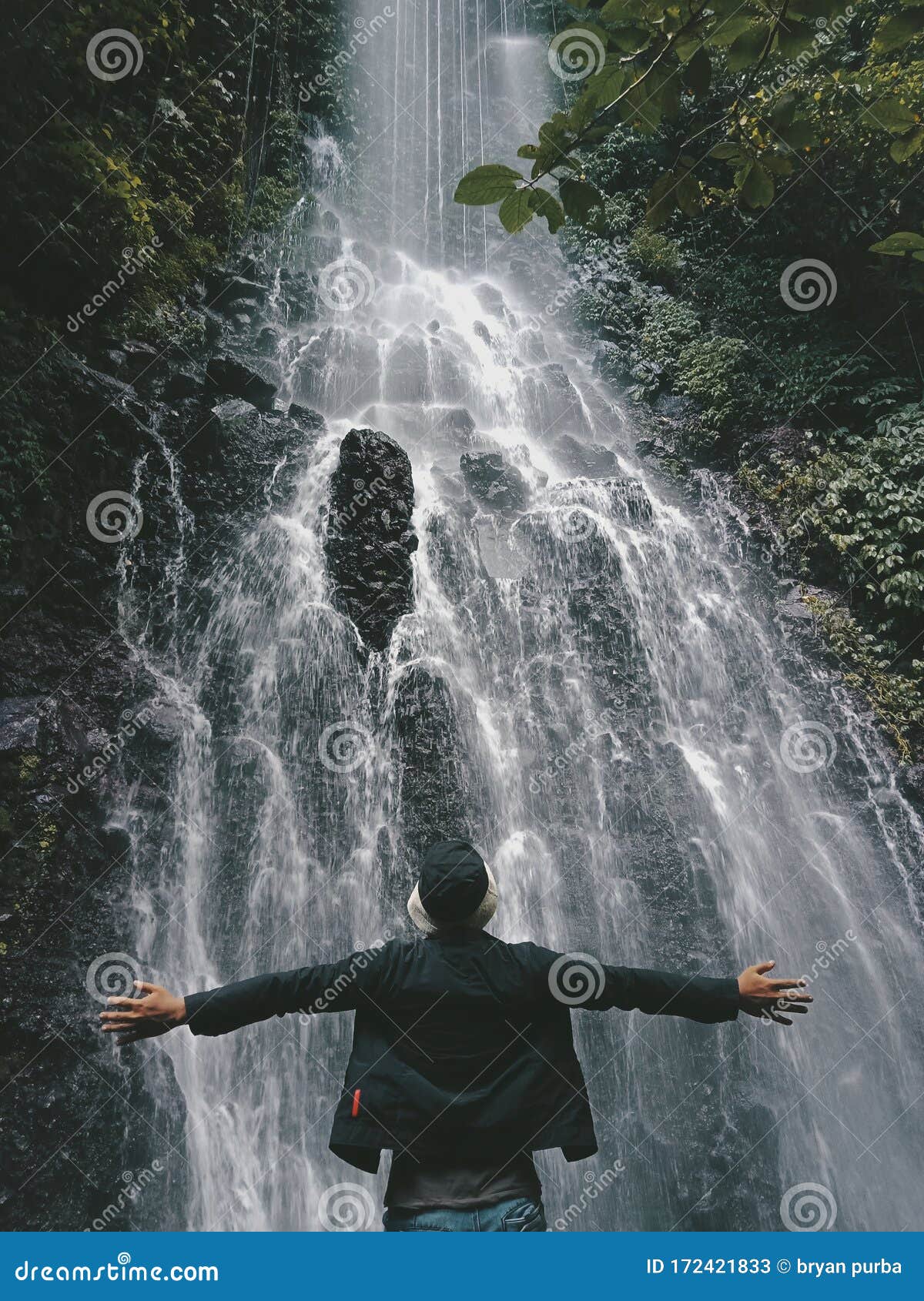 Waterfall in love stock image. Image of camera, photograpy - 172421833