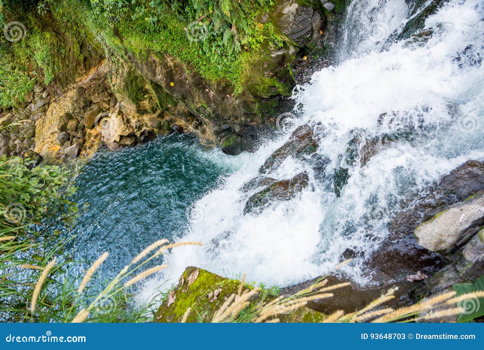 waterfall of mexico xico veracruz fog forrest