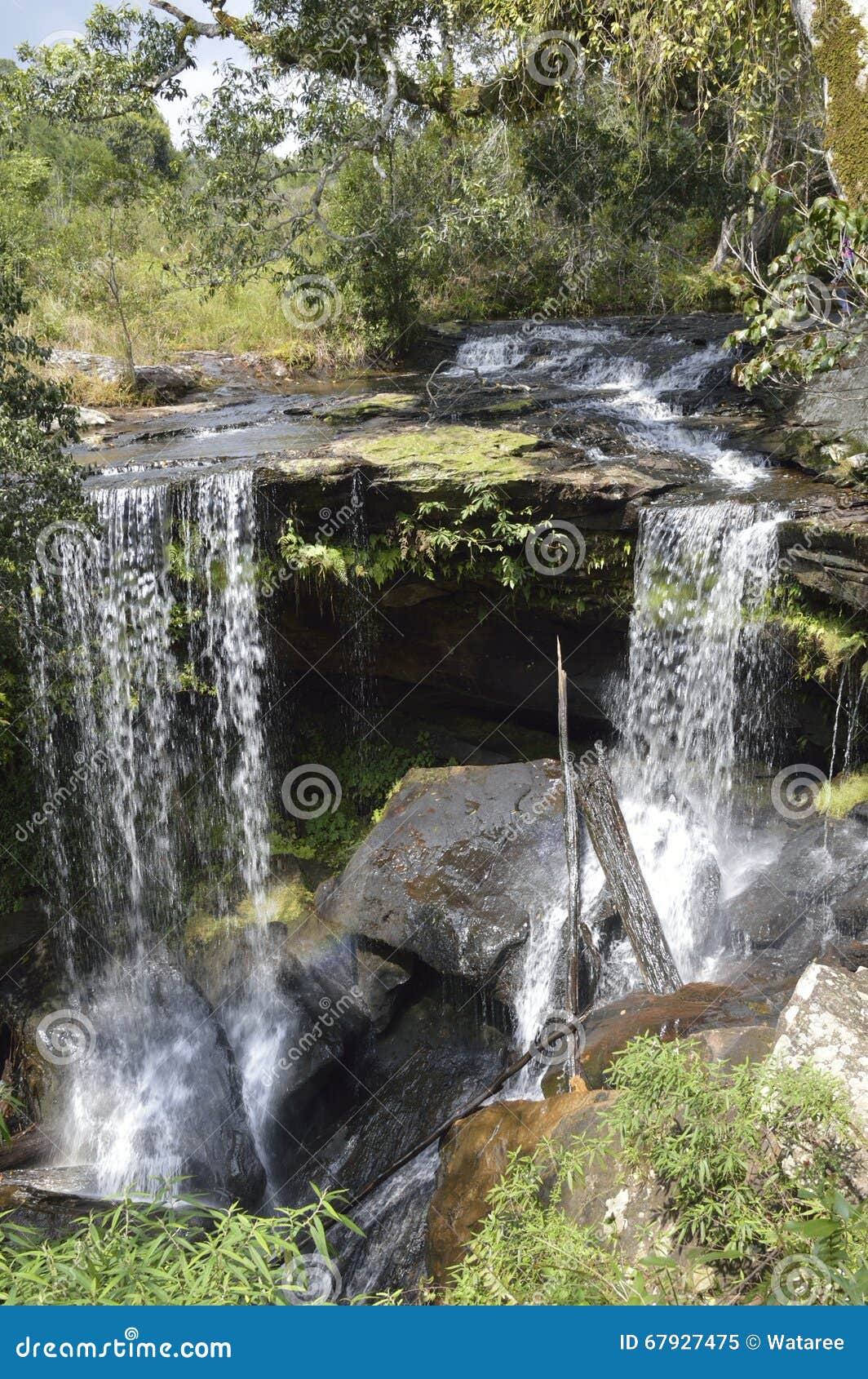 waterfall payne in phu kradueng