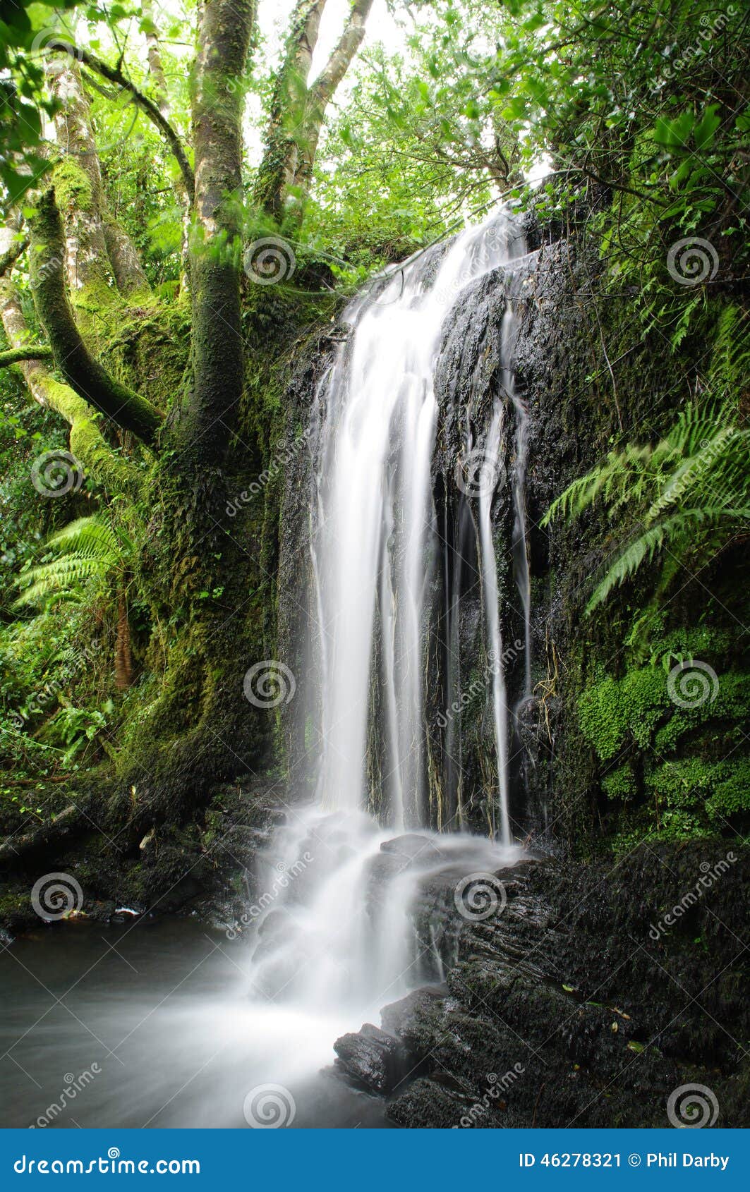 Waterfall West Cork Ireland Stock Image Image of waterfall, ireland