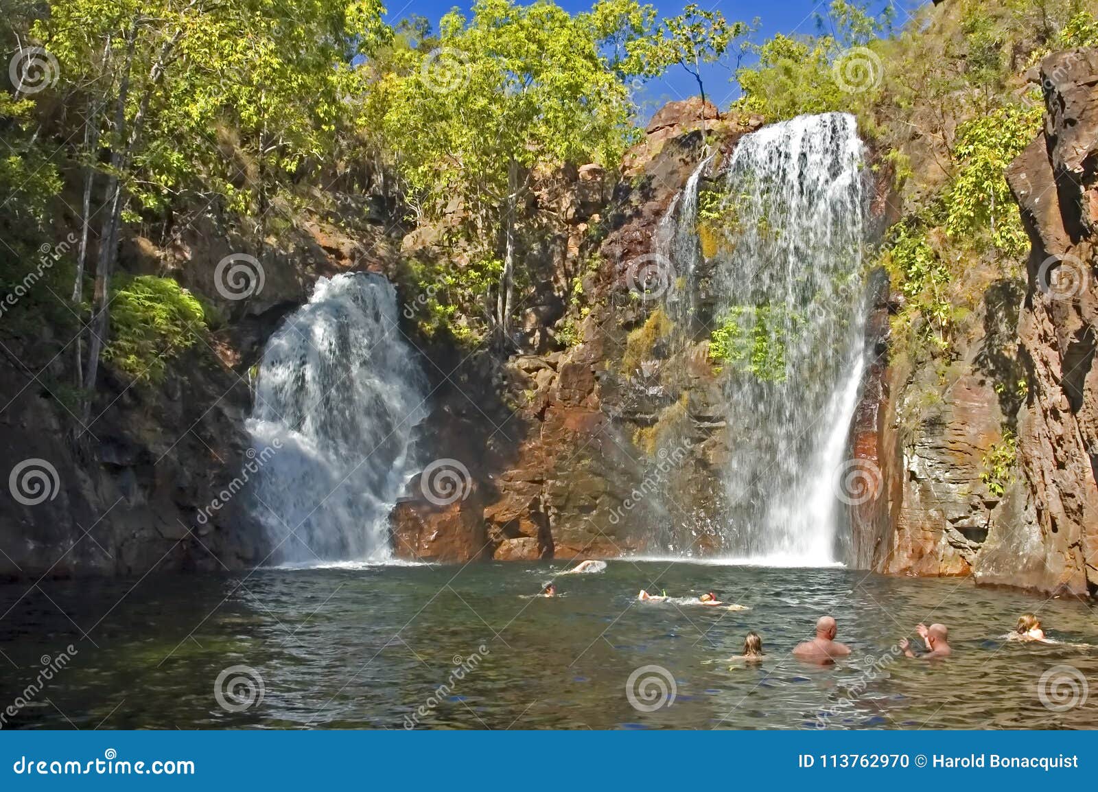 Waterfalls, Litchfield National Park, Australia Stock Photo - litchfield, river: 113762970