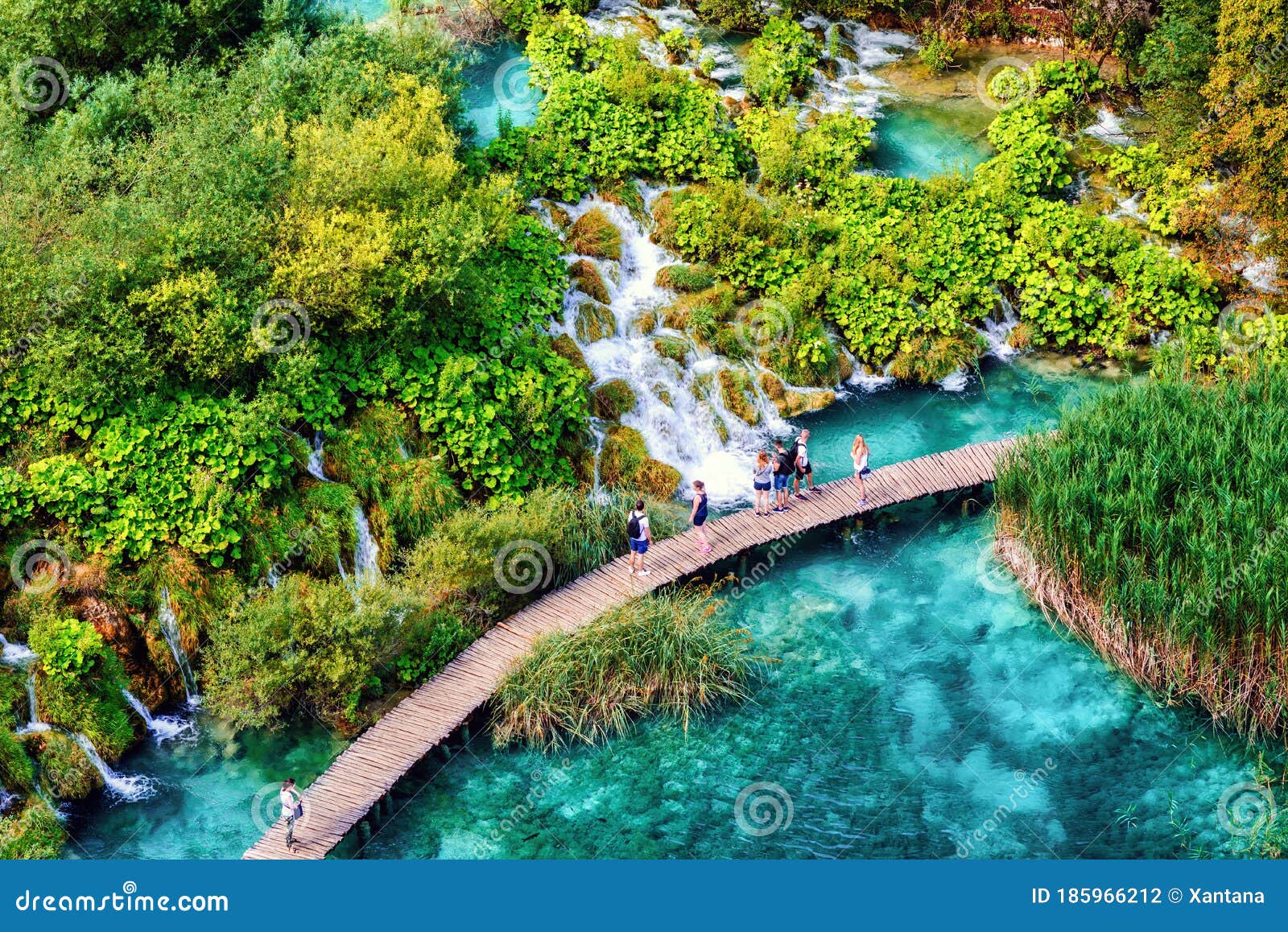 Plitvice Lakes Croatia September 5 2017 The Plitvice Lakes