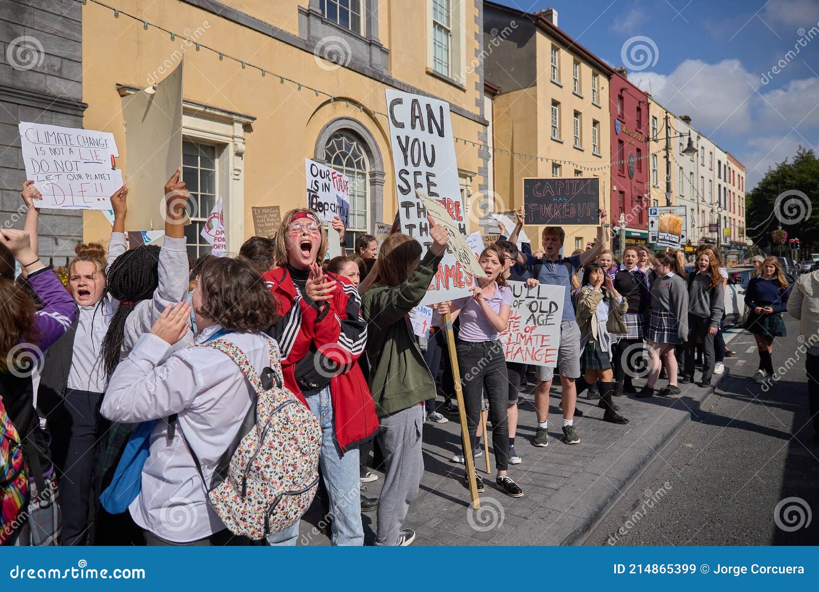 WATERFORD / IRELAND / SEPT 202019 Climate Change Protests