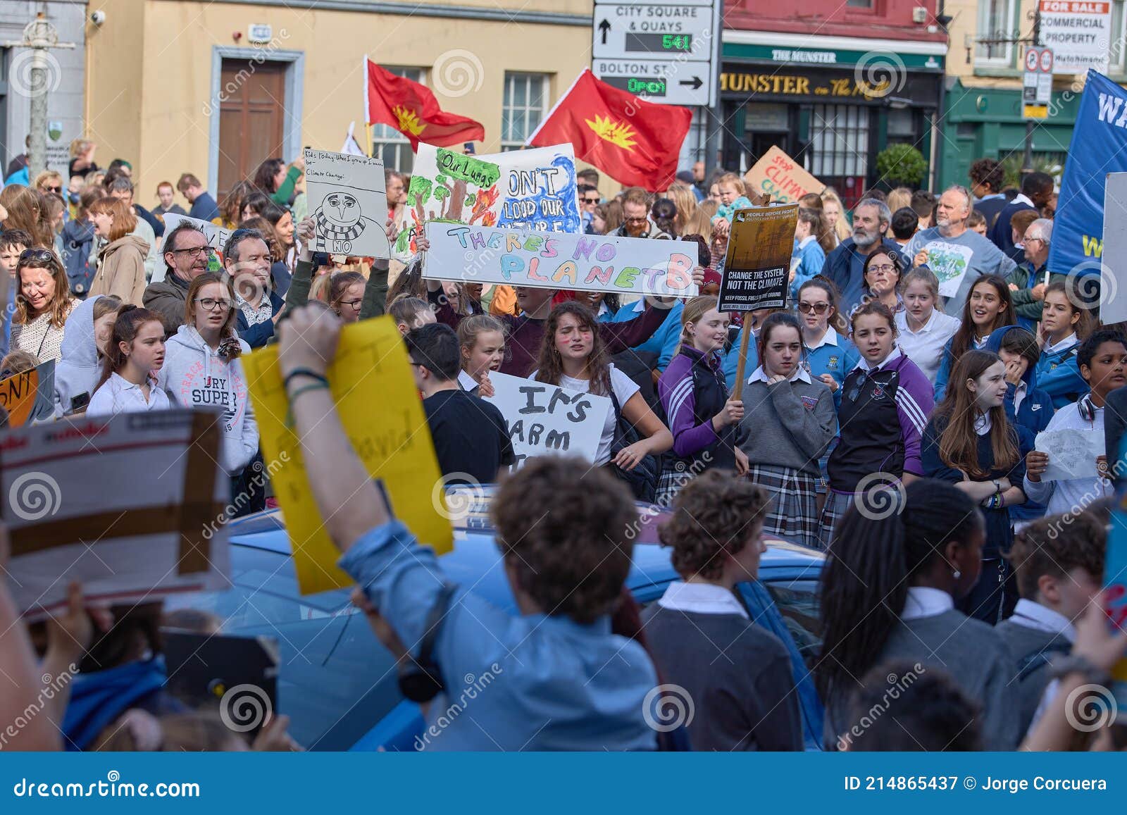 WATERFORD / IRELAND / SEPT 202019 Climate Change Protests