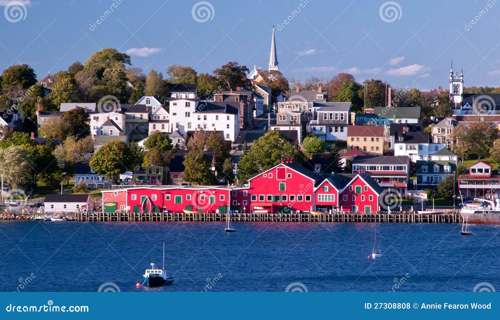 waterfront, lunenburg, nova scotia, canada