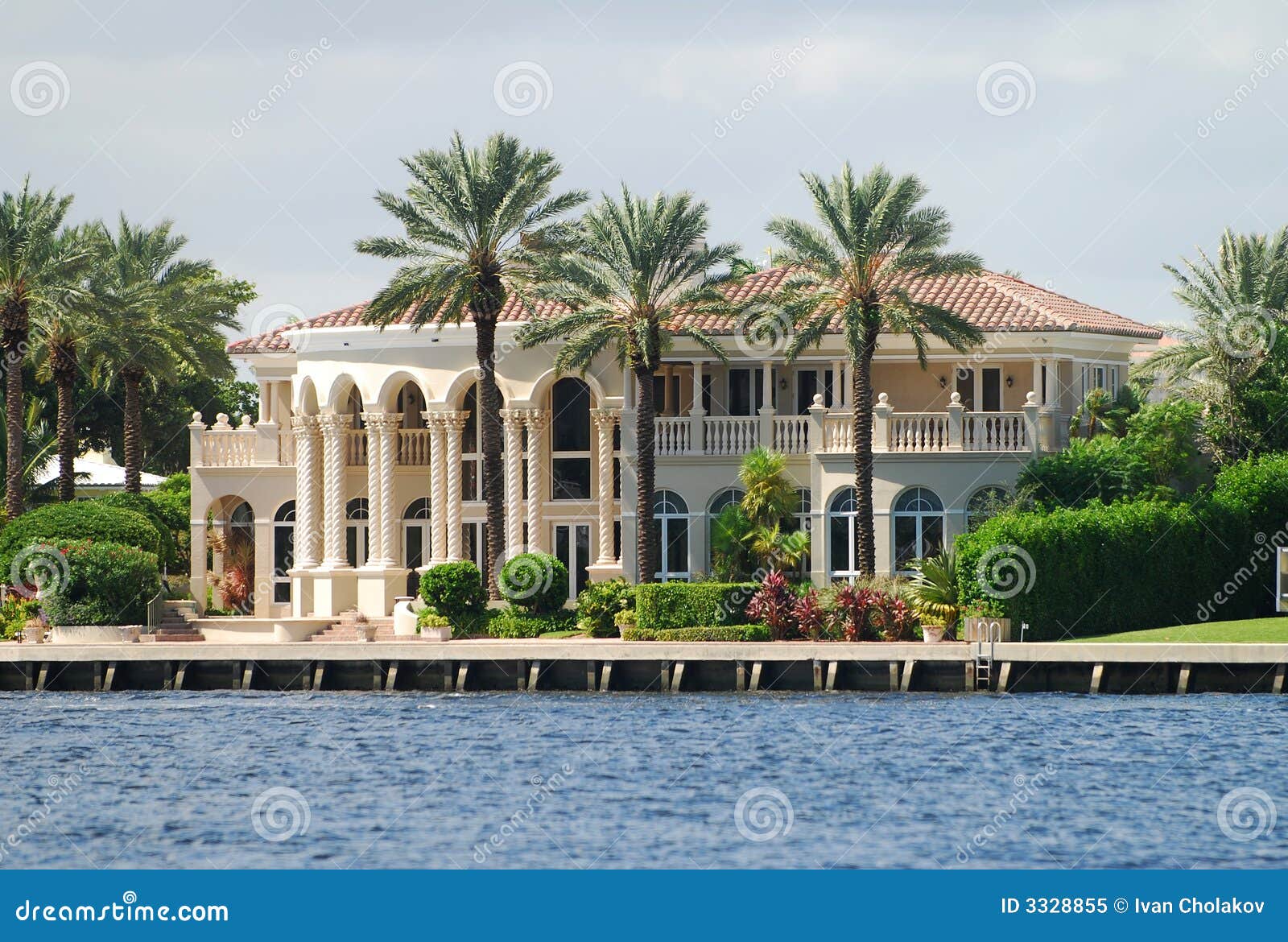 waterfront mansion