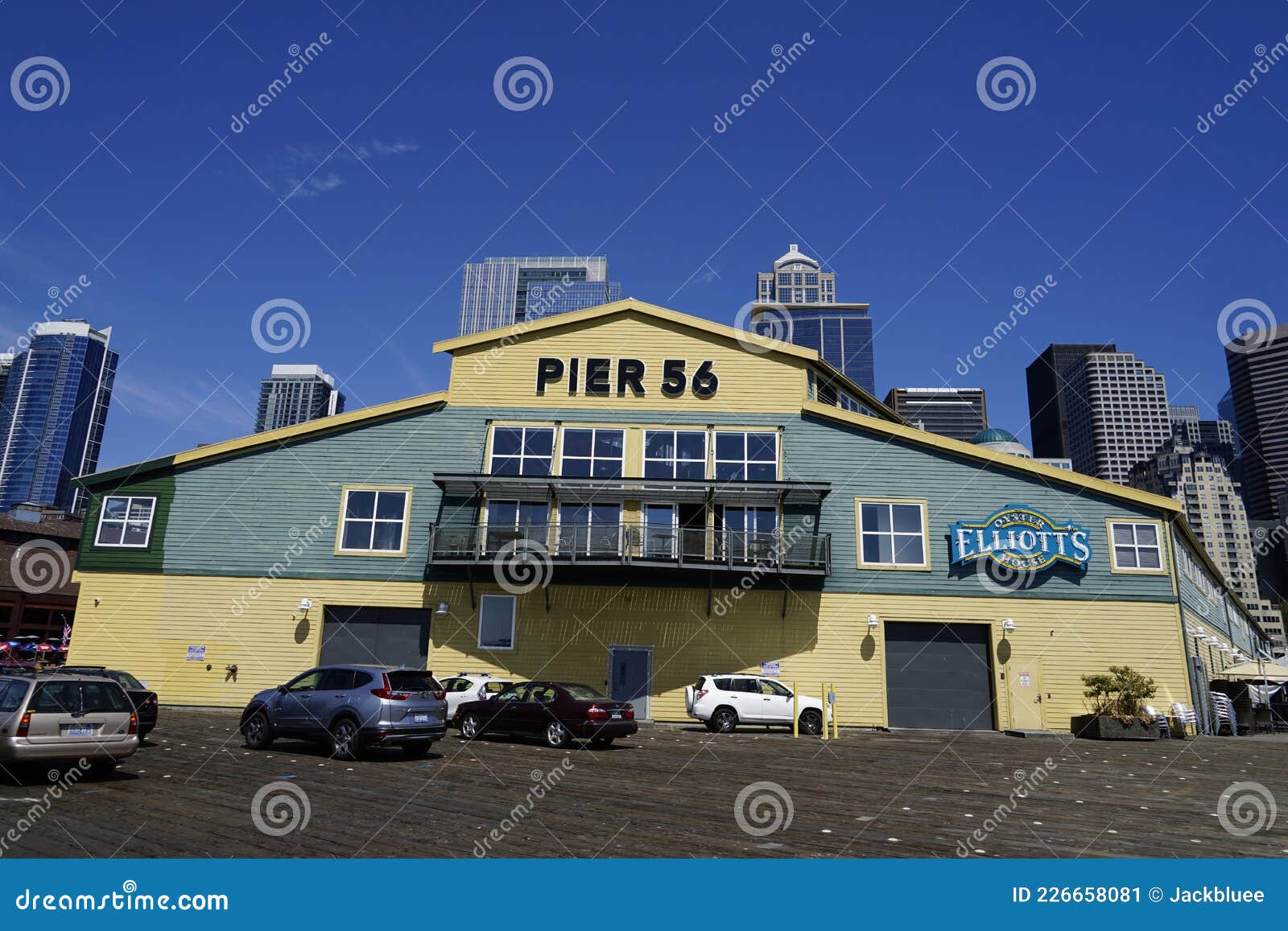 Waterfront Seattle, Pier 56 Editorial Photo - Image of pier, places ...