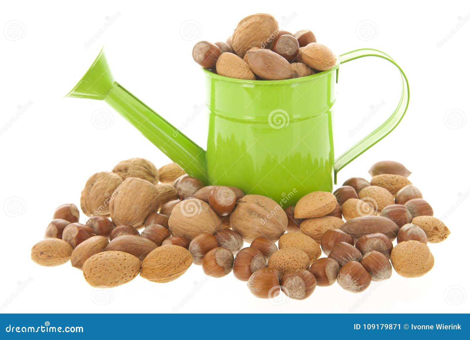 Assortment nuts stock image. Image of studio, green 109179871