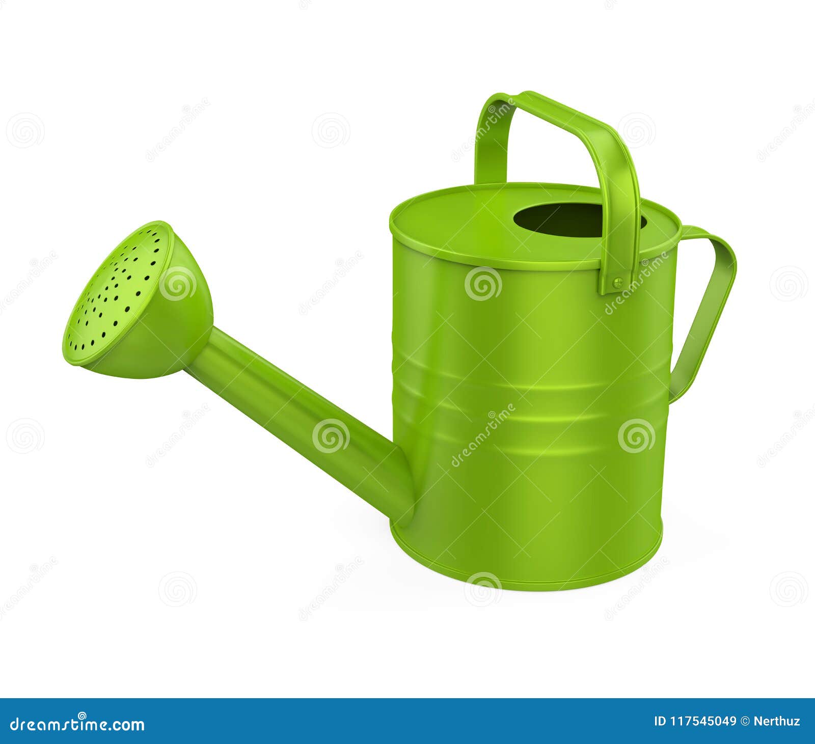 Watering Can Isolated stock illustration. Illustration of garden ...
