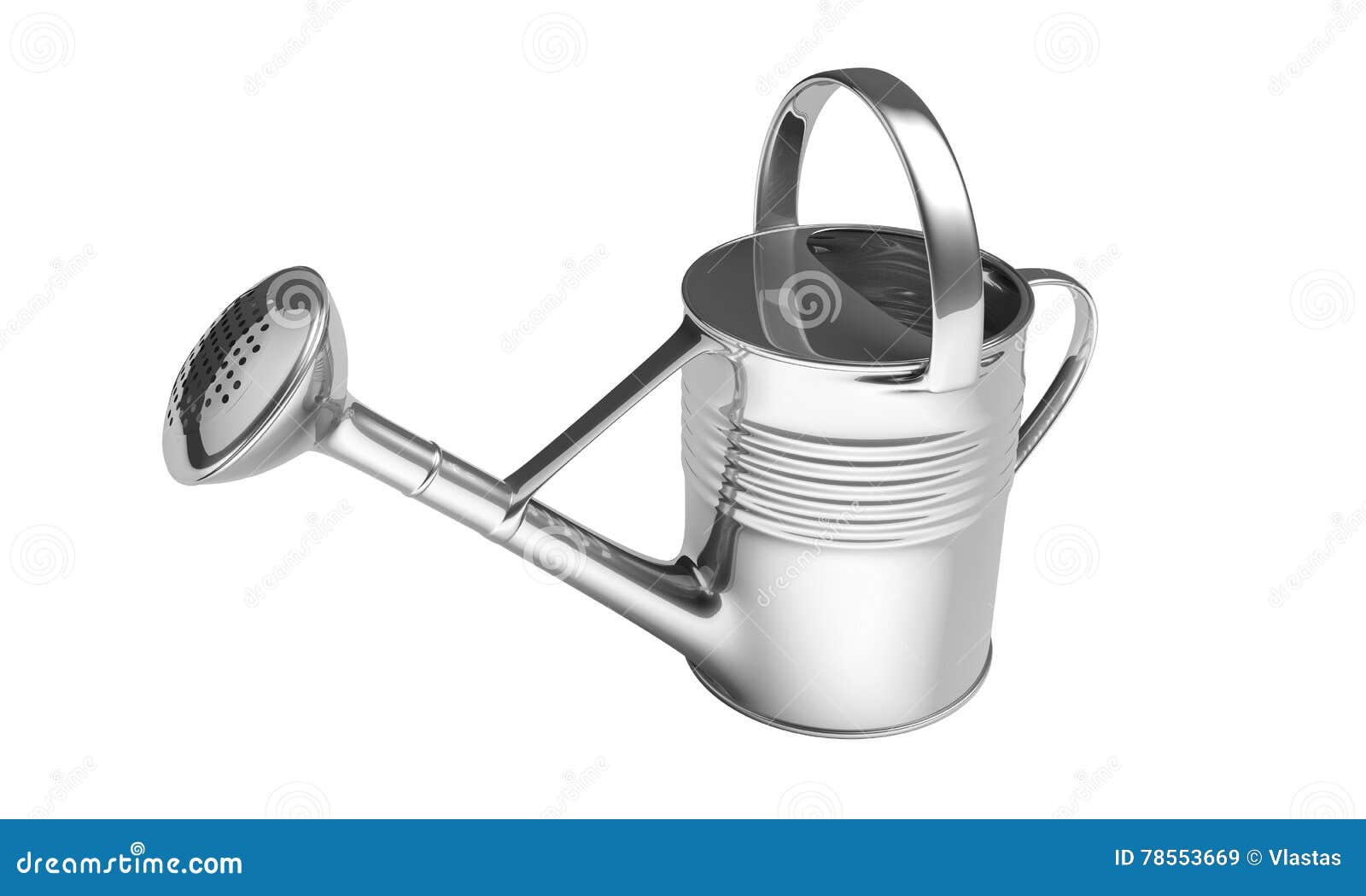 watering can on the white background