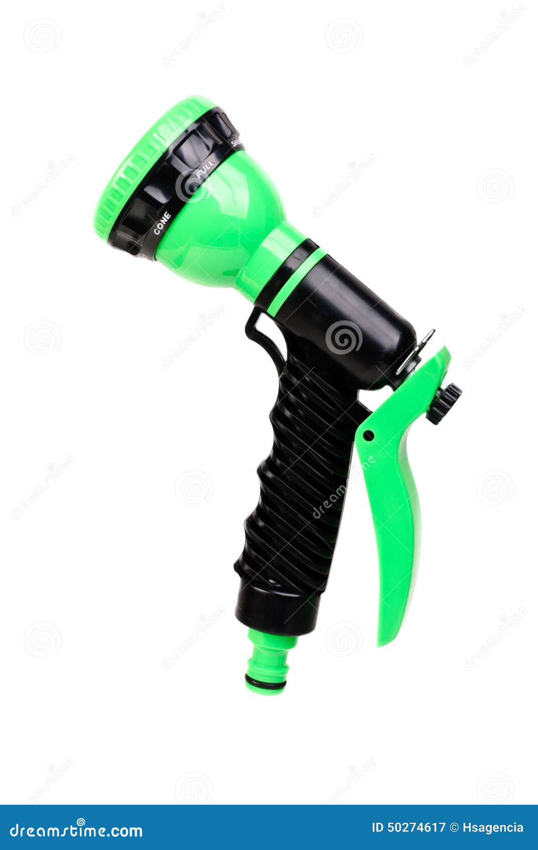 Watering Gun Isolated on White Stock Image Image of stem, isolated
