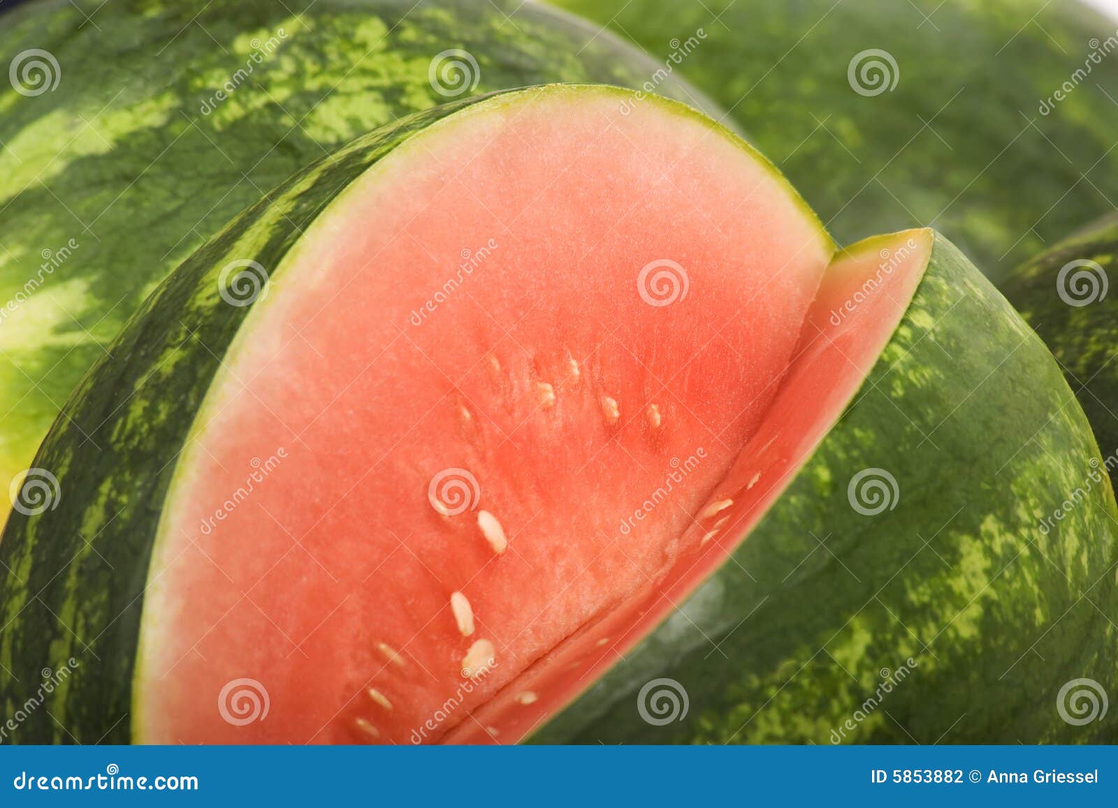 Watermelon stock photo. Image of green, slice, tasty, organic 5853882