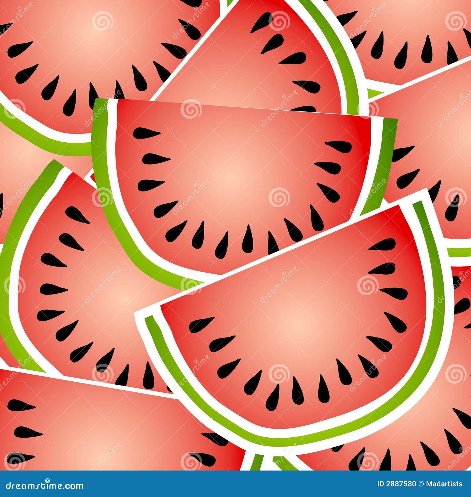 Watermelon Background Pattern Stock Photo - Image: 2887580