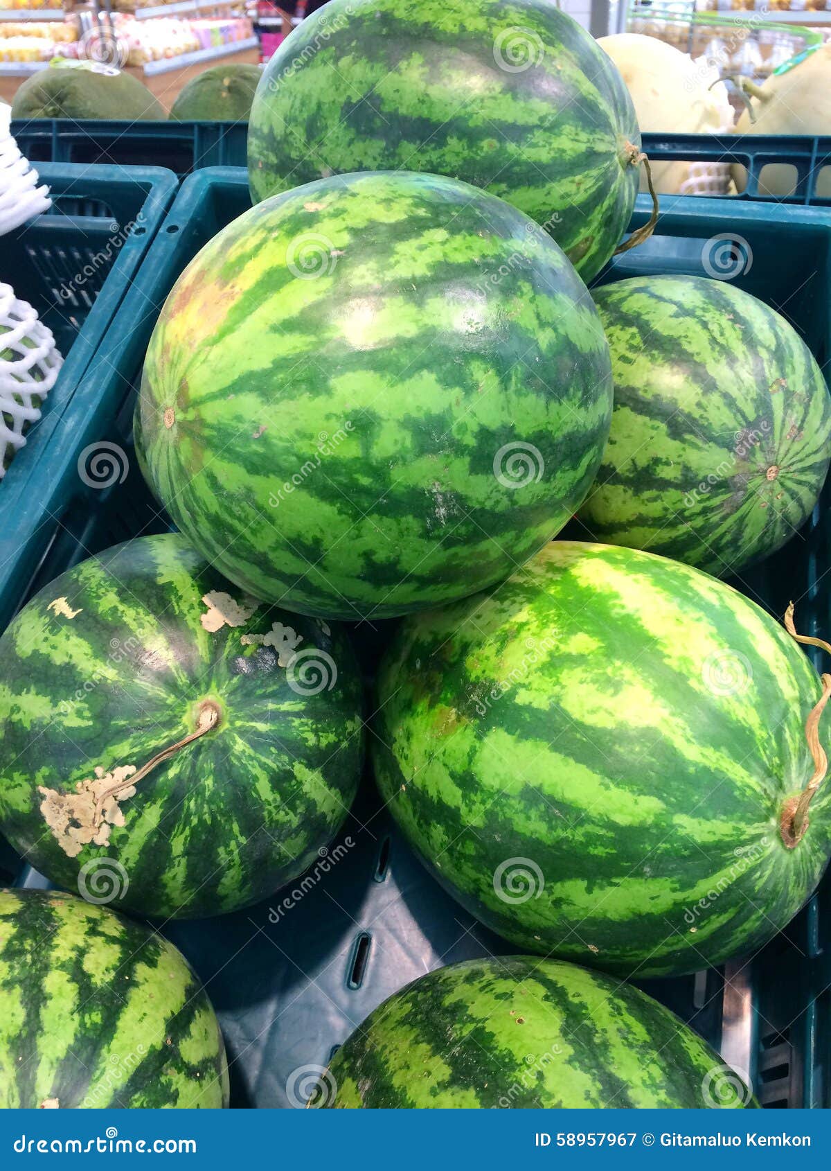 Watermelon stock image. Image of chiangmai, thailand 58957967