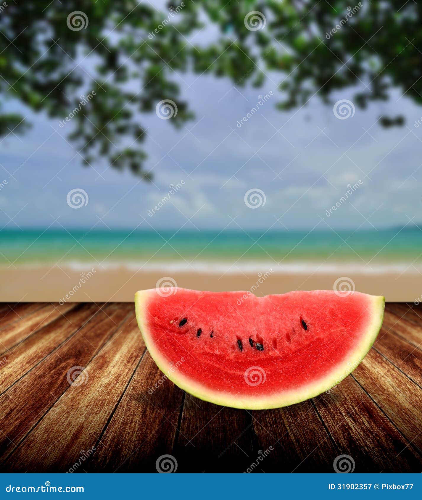 Watermelon from Japan on Beach Stock Image Image of beach, food 31902357