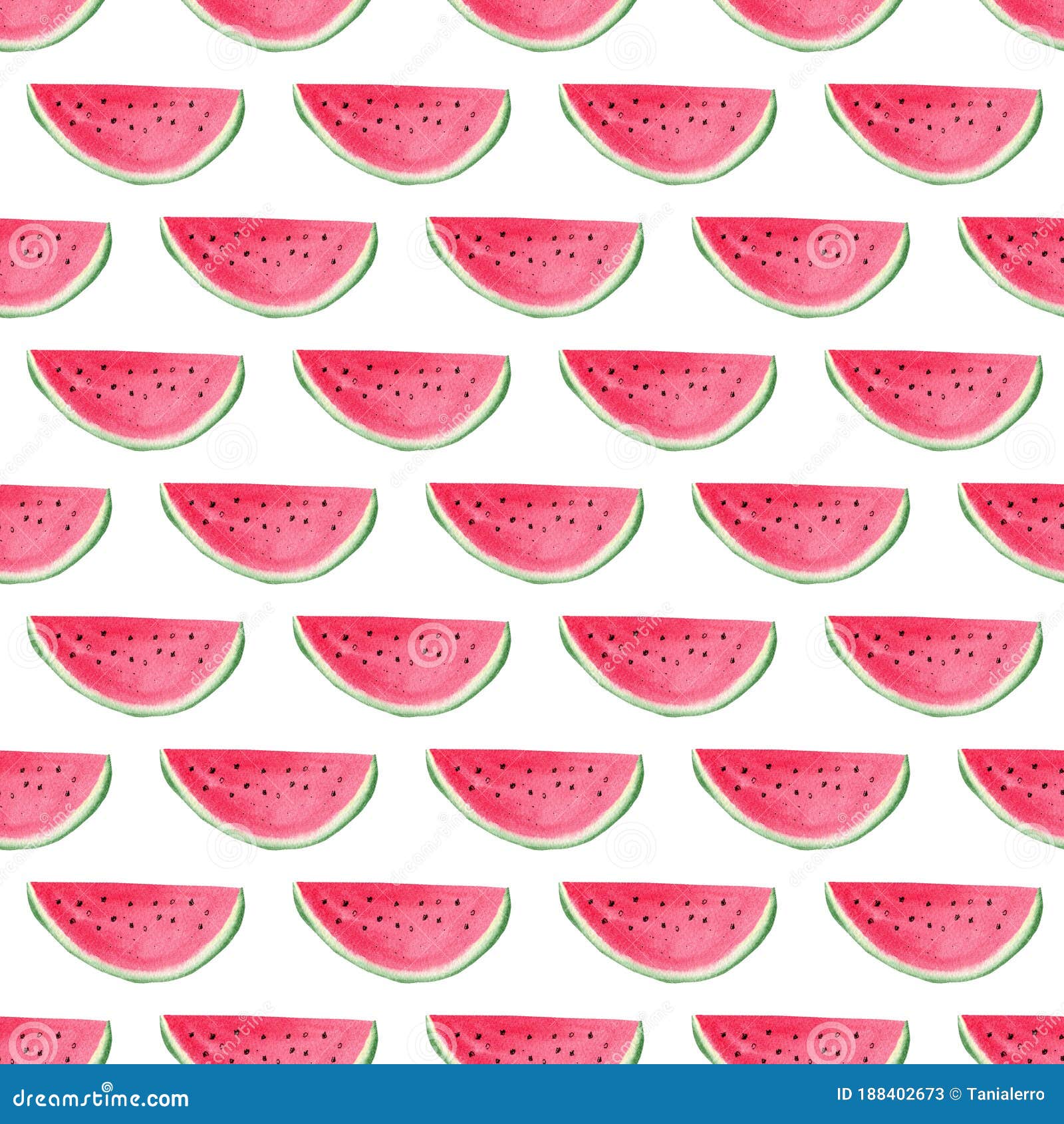 Watermelon Digital Papers And Backgrounds for Summer Scrapbook