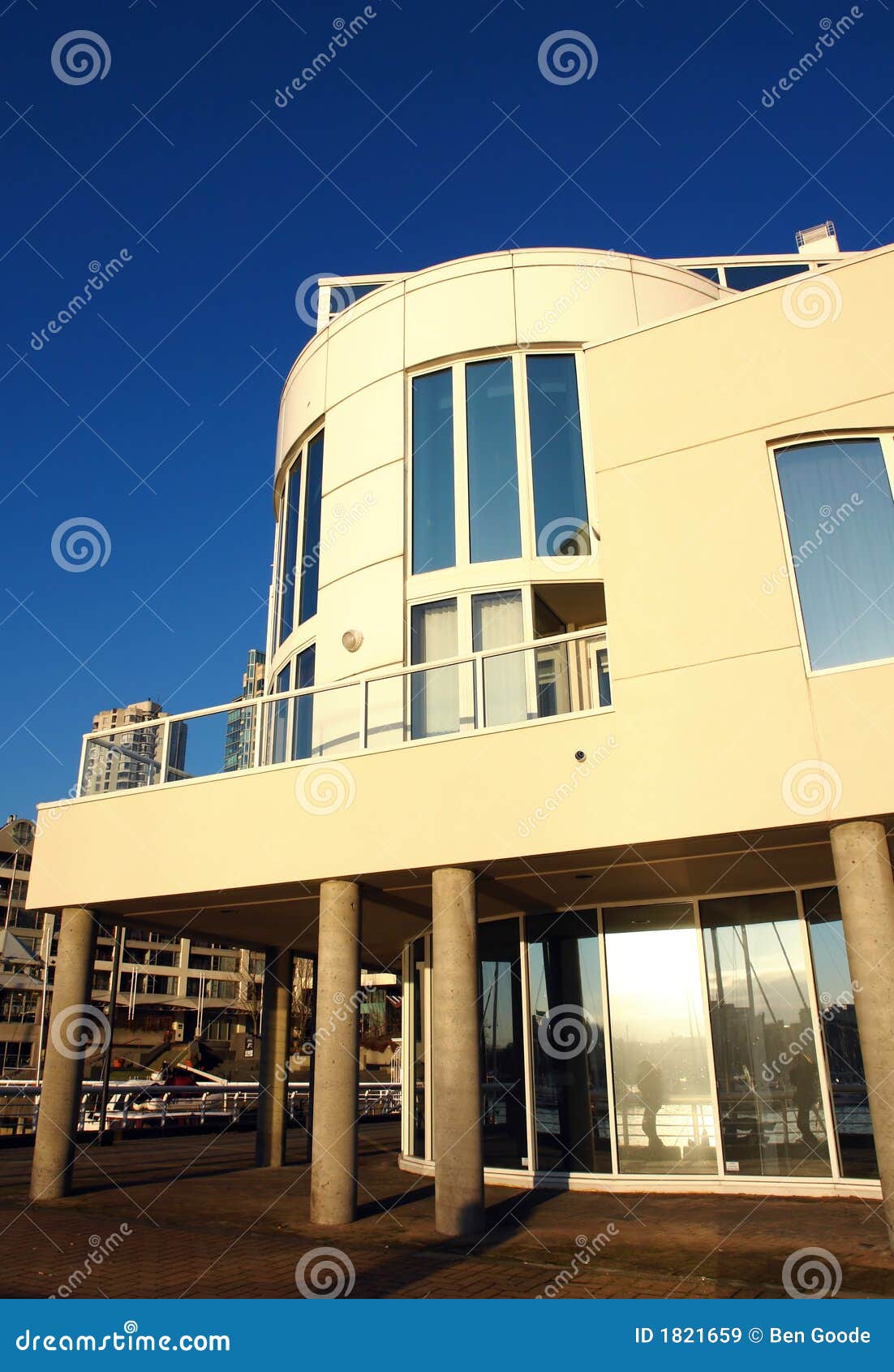 Waterside Apartment stock image. Image of balcony, selling 1821659