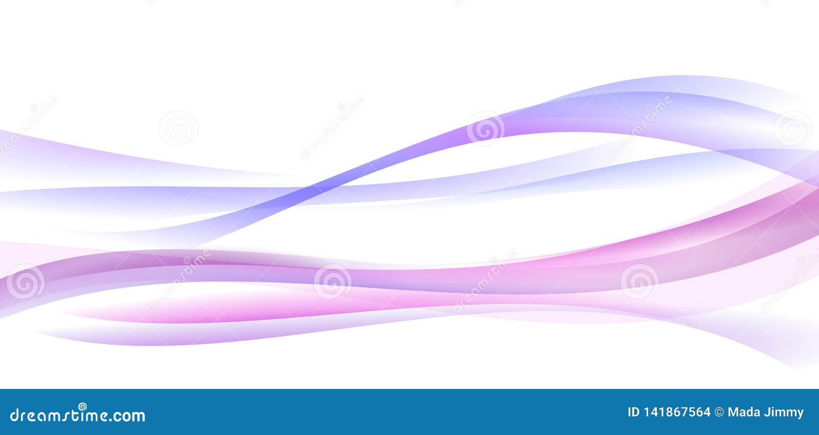Wave Abstract Background. Curve Illustration, Web Banner. Stock Photo