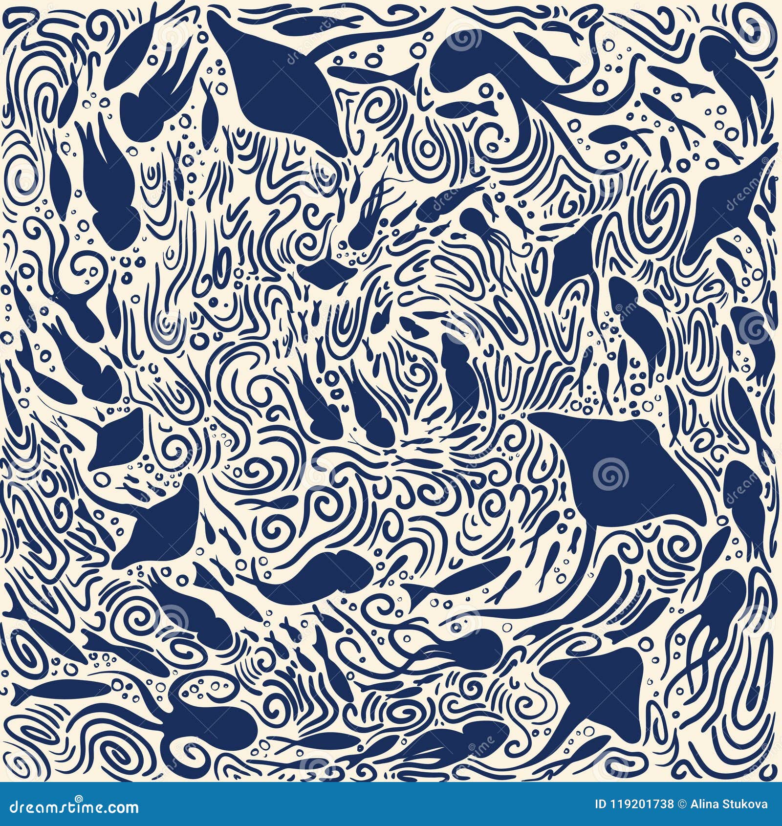 wave patterns in flat 