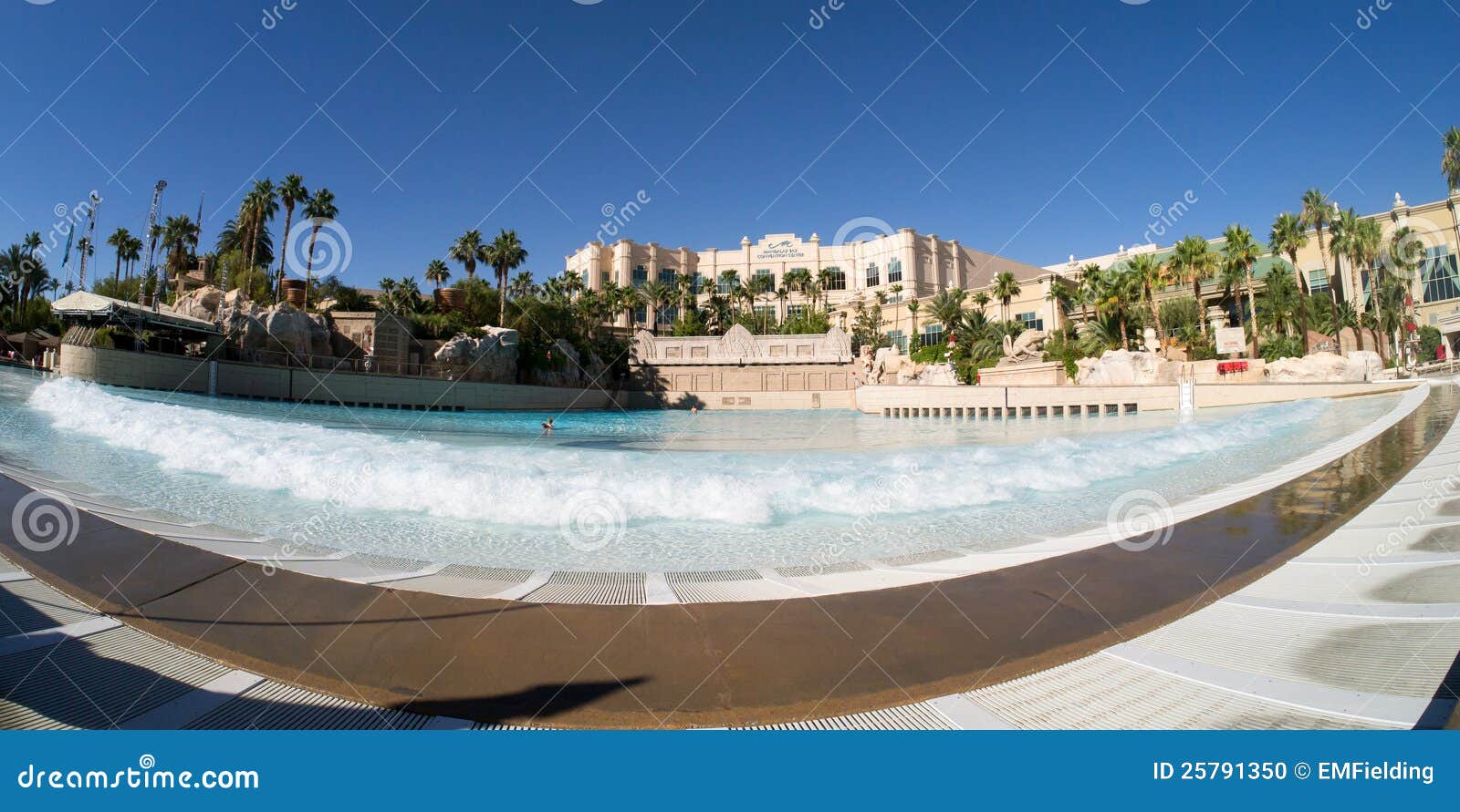 Wave Pool and Mandalay Bay Convention Center Editorial Image - Image of  mandalay, nevada: 25791350