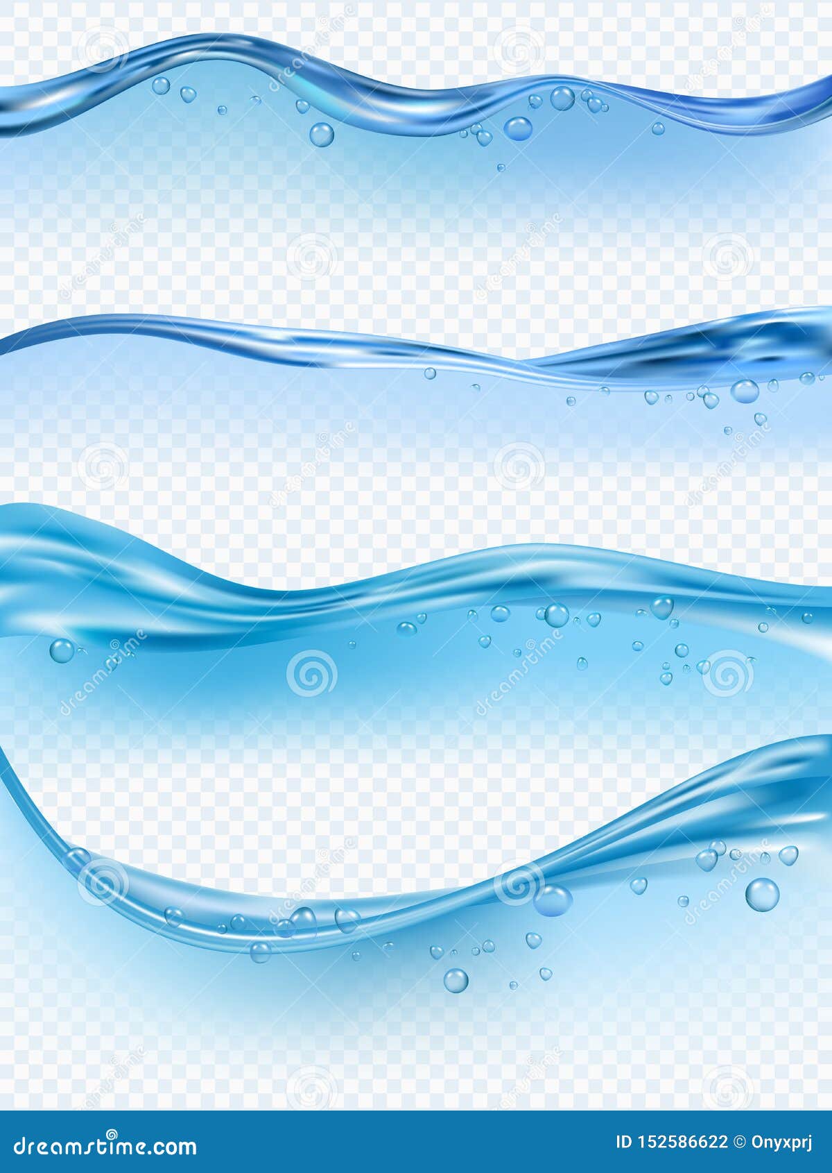 wave realistic. water splashes liquid surface with bubbles transparent aqua flowing  wave pictures