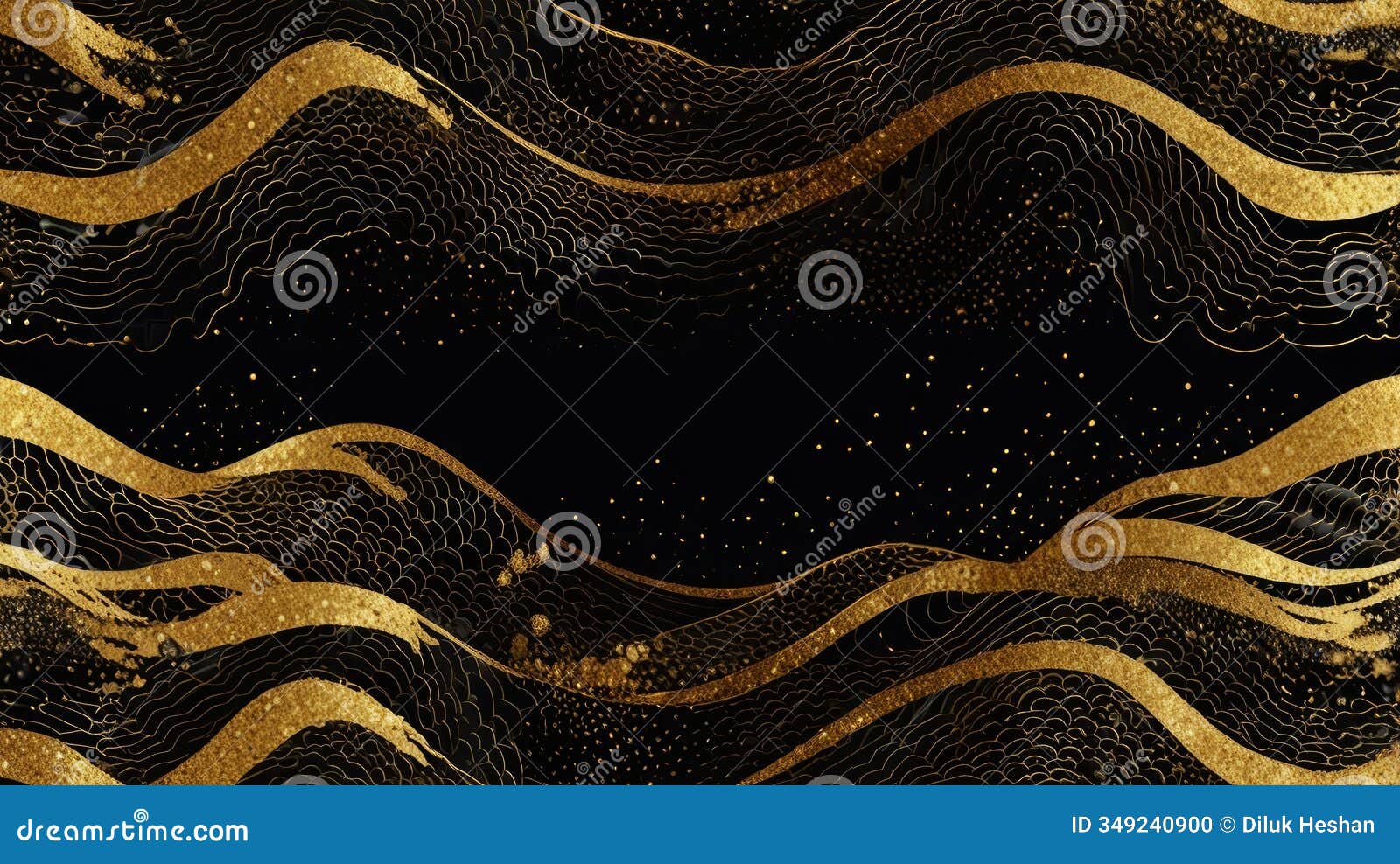 waveform smooth curved lines abstract   technological luxury background