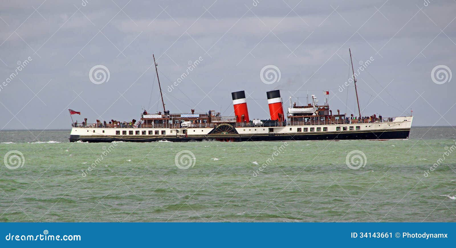 Waverley paddle steamer editorial photo. Image of funnel ...