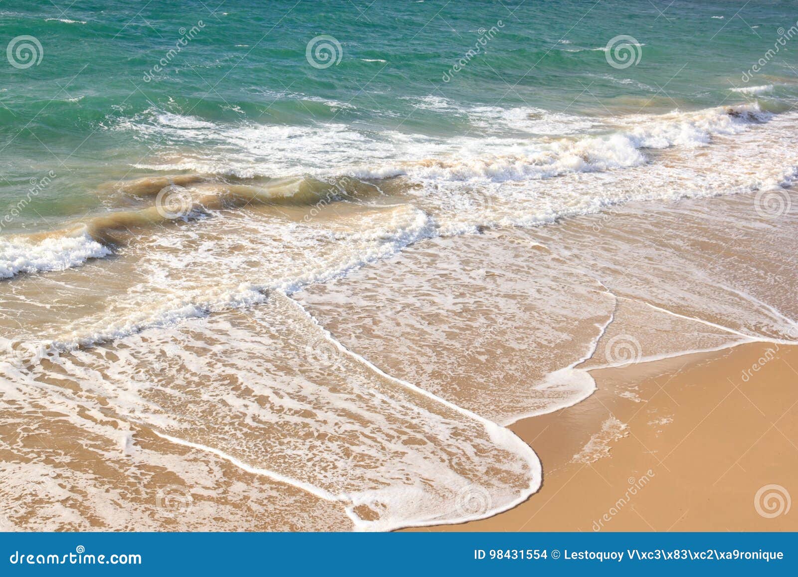Waves. Beach To St Malo Brittany France Stock Photo Image of holidays