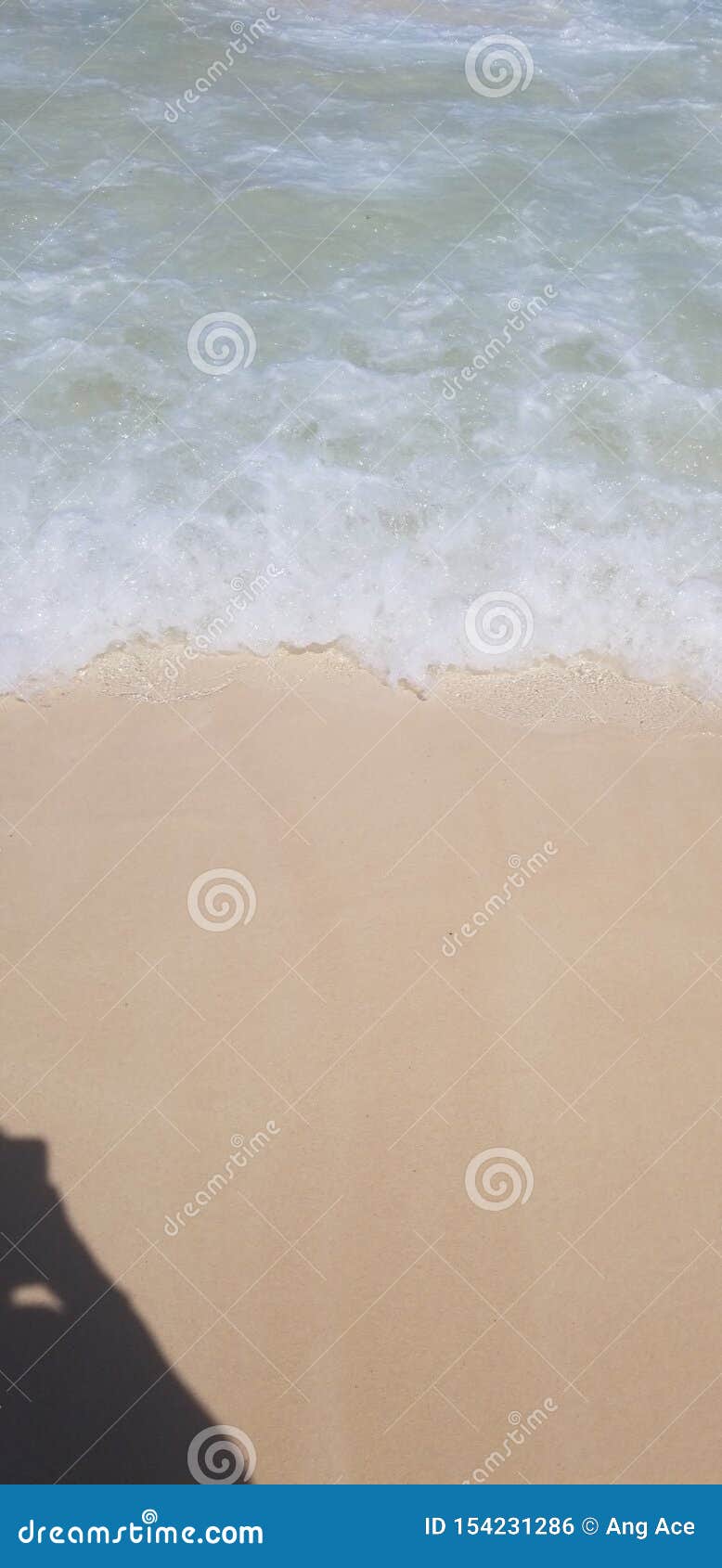 waves crashing on shore