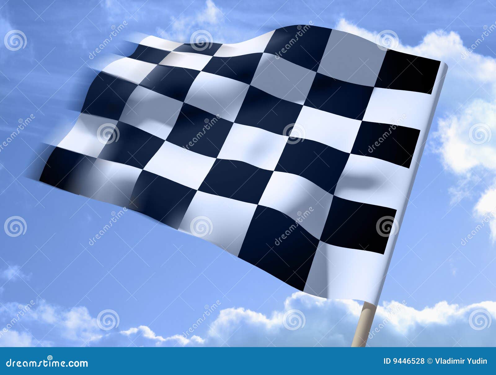 bikini Checker flag