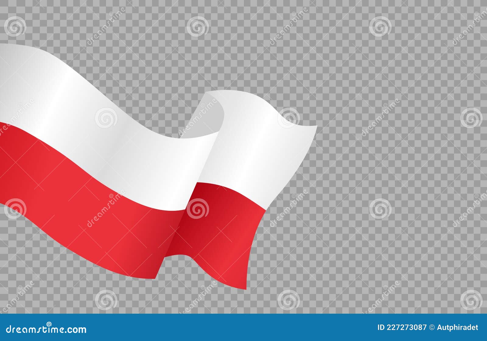 Waving Flag Of Poland Isolated On Png Or Transparent ...