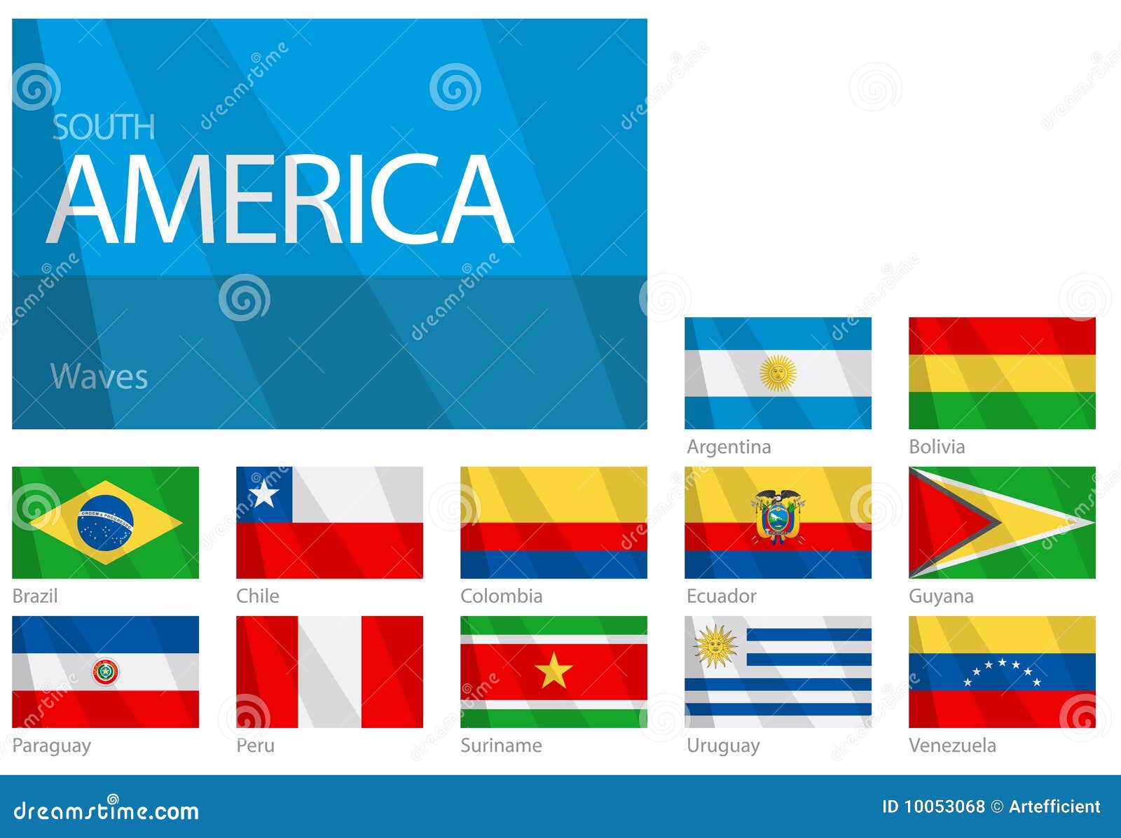 Waving Flags Of The World Collection Of Flags Full Set Of National