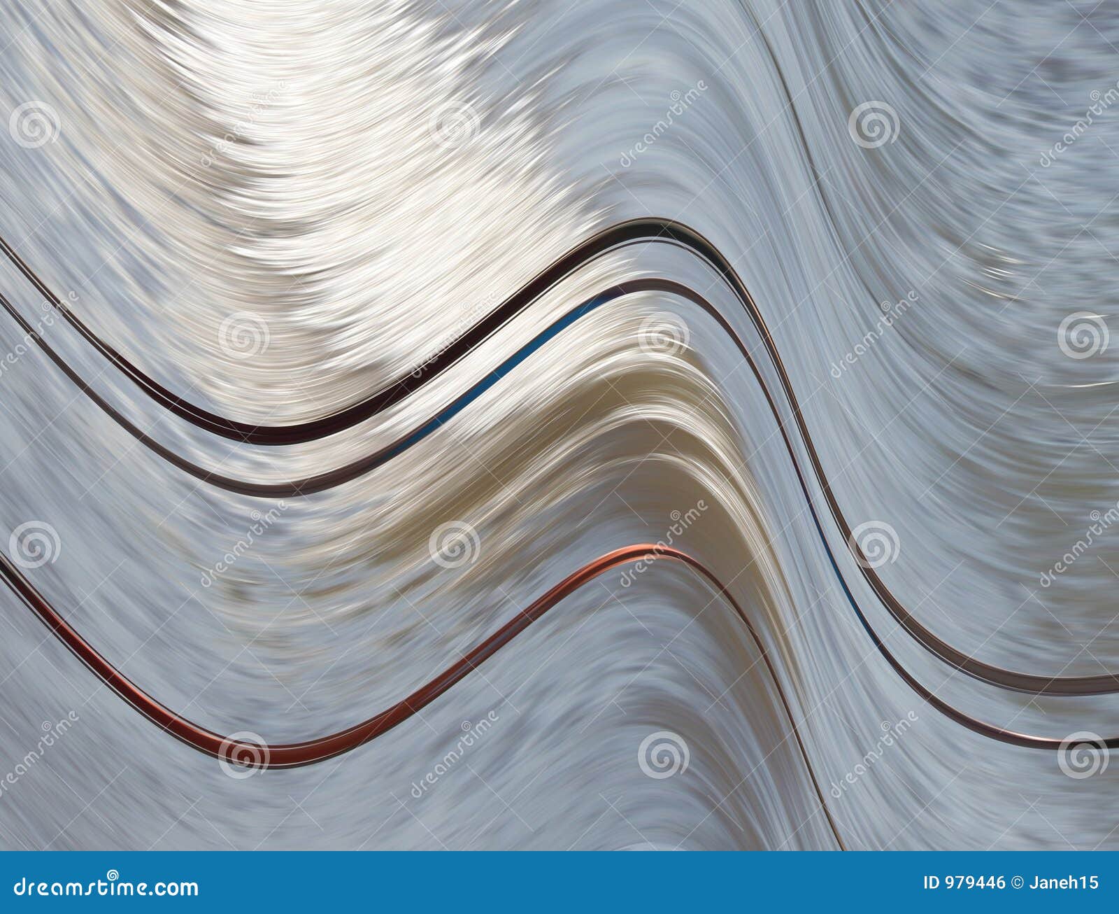 Wavy Line Pattern Royalty Free Stock Image - Image: 979446