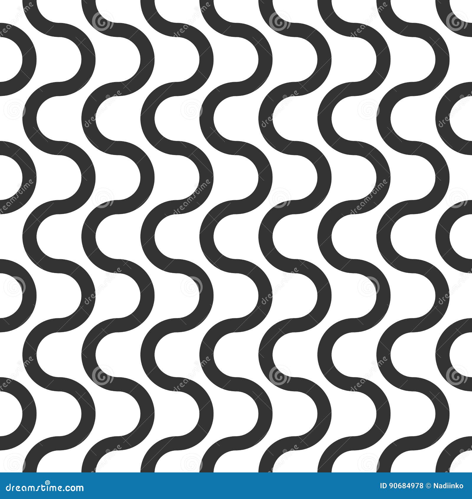 black and white image with color lines
