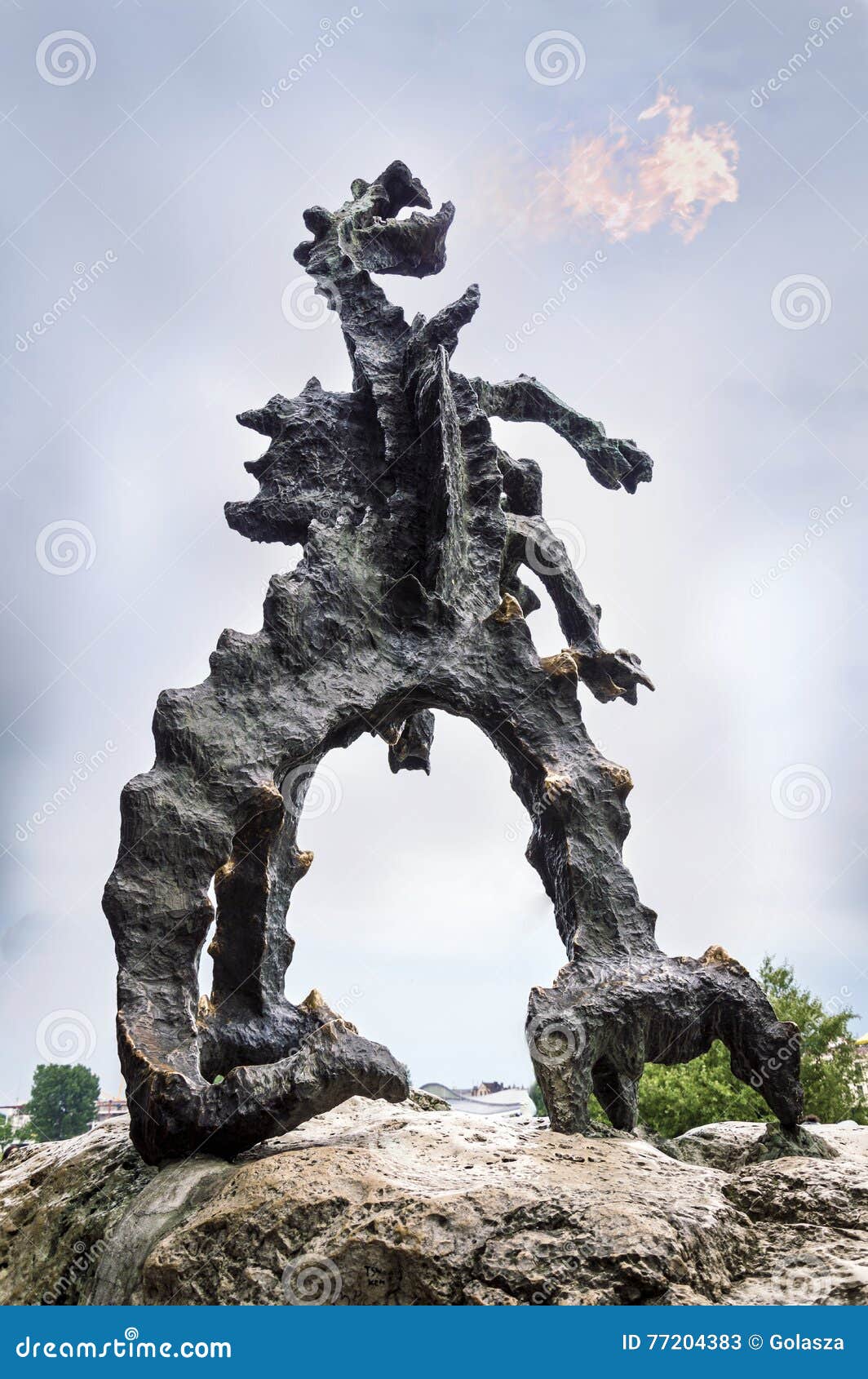дракон в кракове