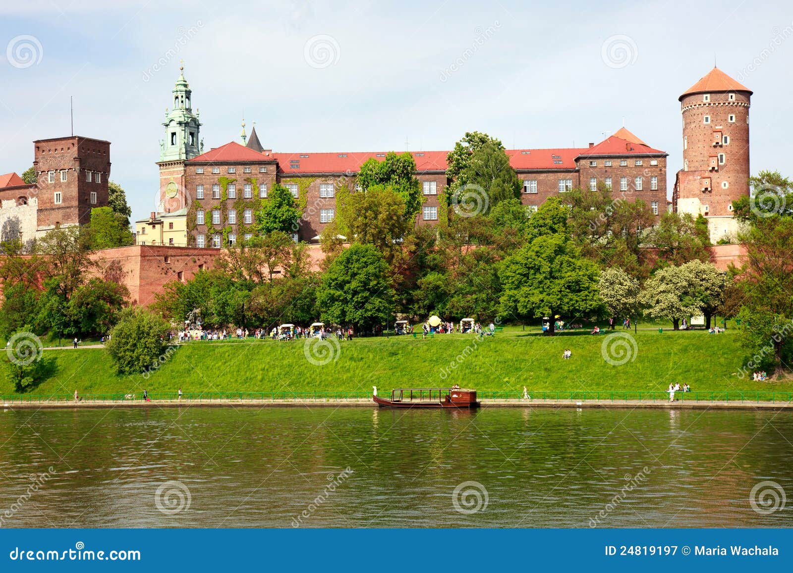 wawel - royal castle in cracow, poland