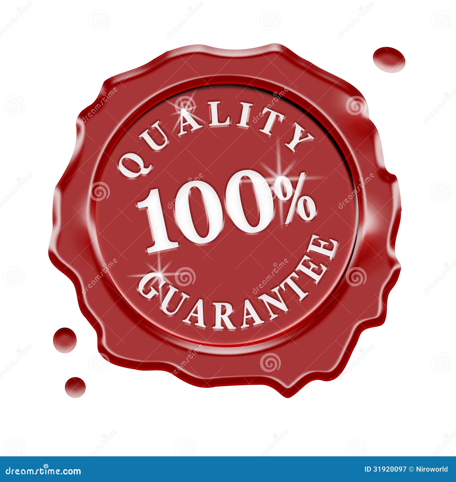 wax seal quality guarantee