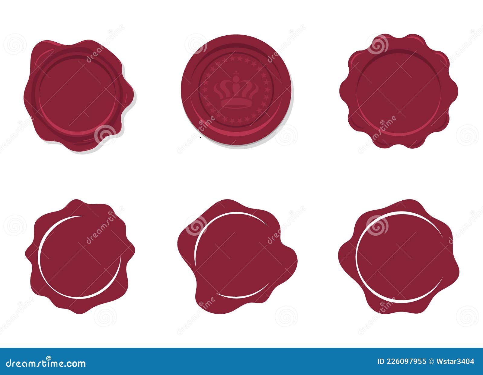 Premium Vector  Stamp wax seal red sealing wax stamps on vector  transparent background realistic wax seals and stamps for certificate or  guarantee