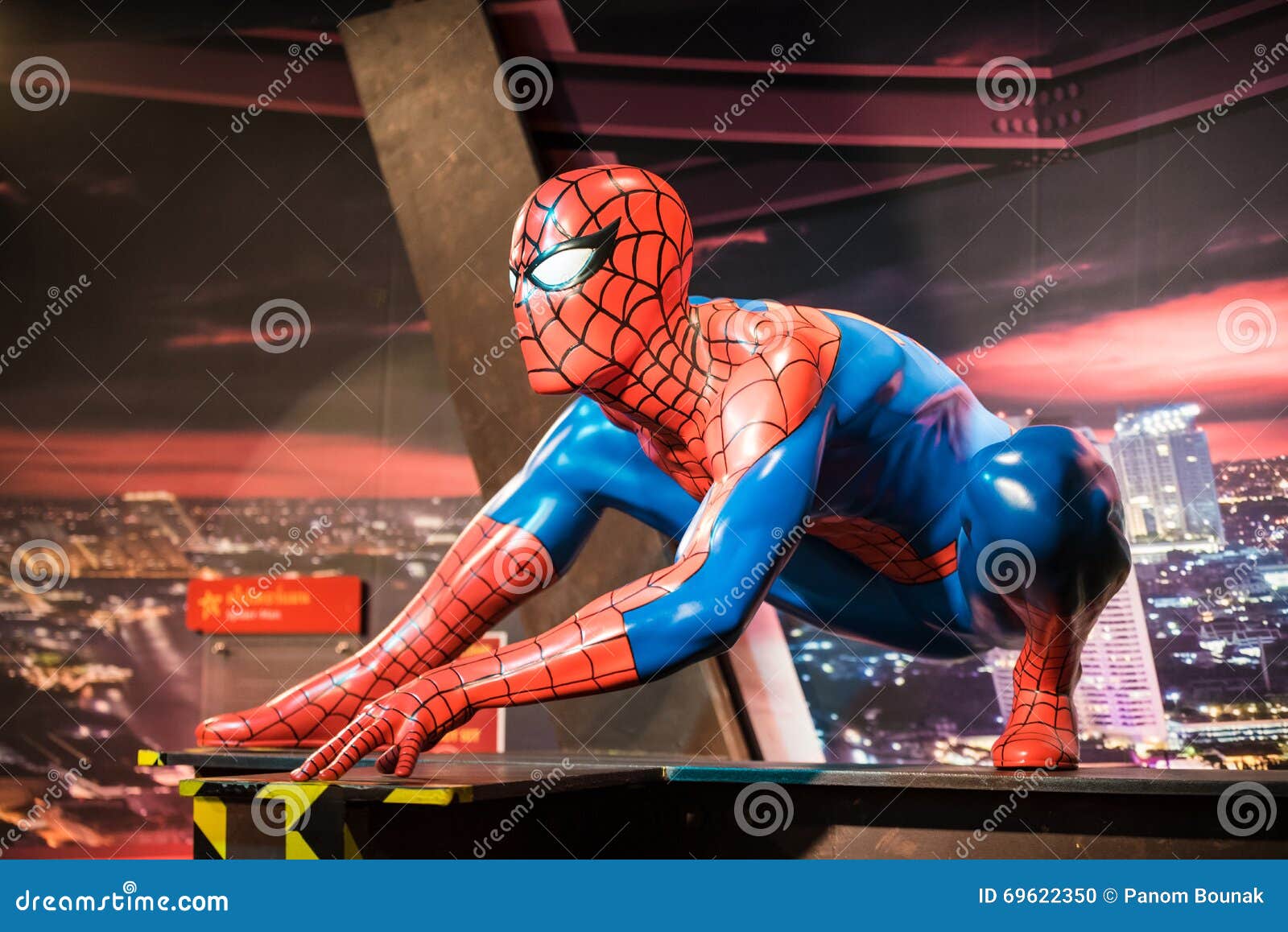 Waxwork of Spiderman on Display at Madame Tussauds Editorial Image - Image  of asian, film: 69622350