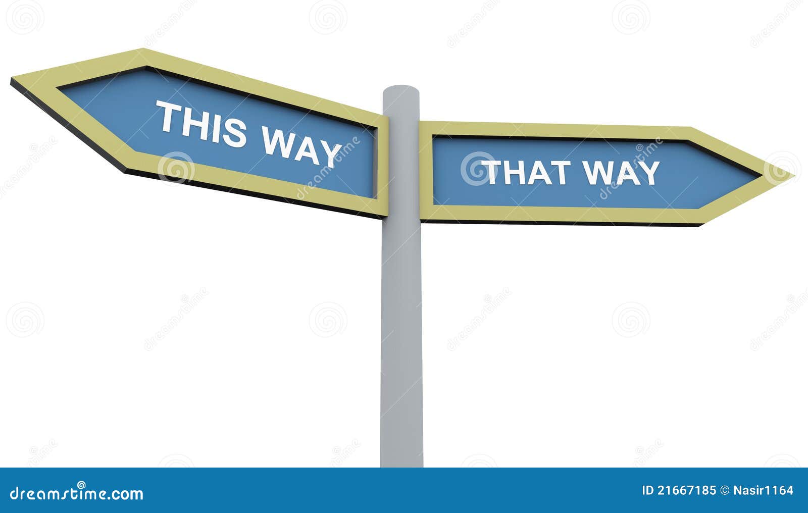 This way please. This way. This way or that way. Sign that way. Way illustration.