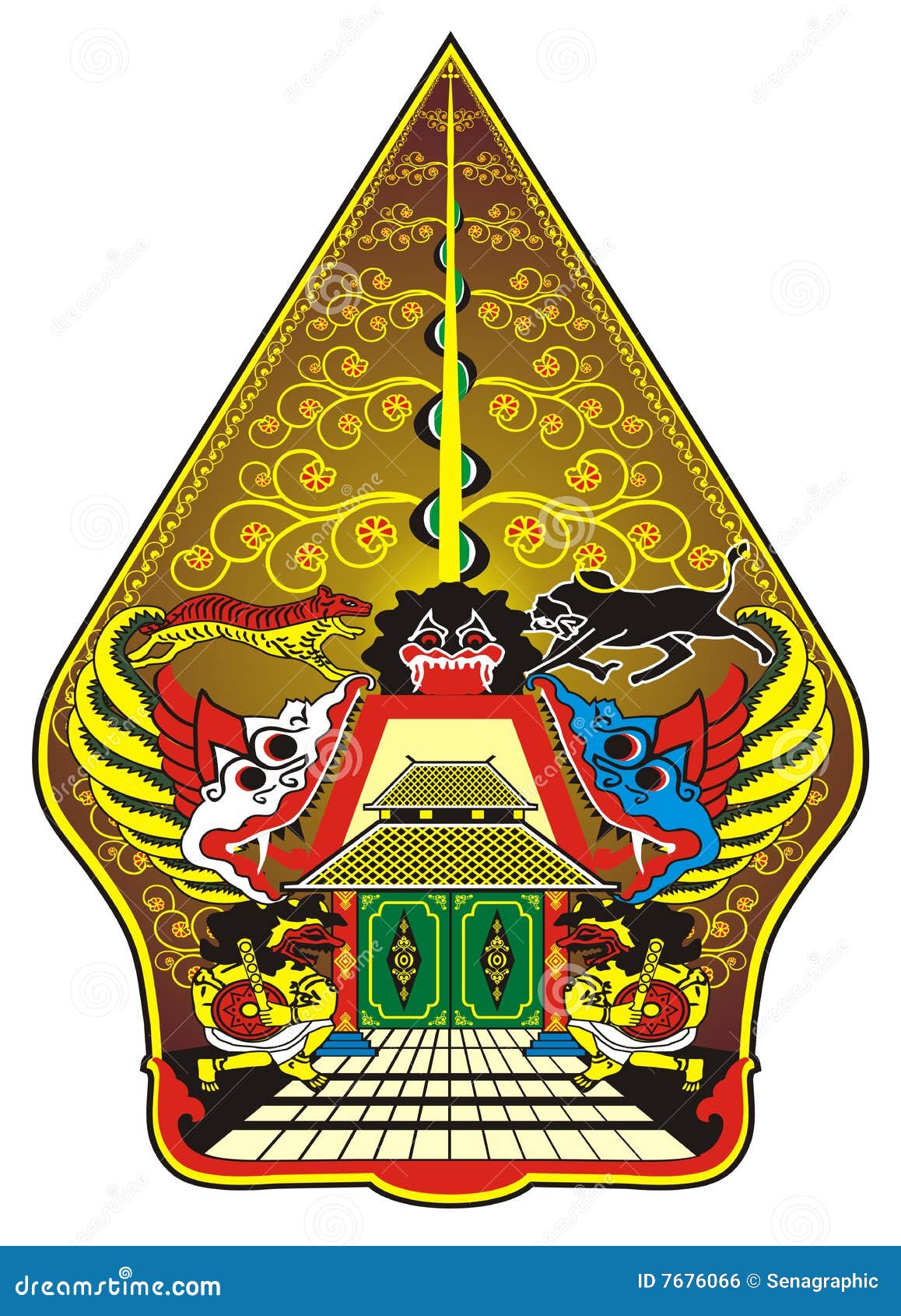 Wayang Royalty Free Stock Image - Image: 7676066