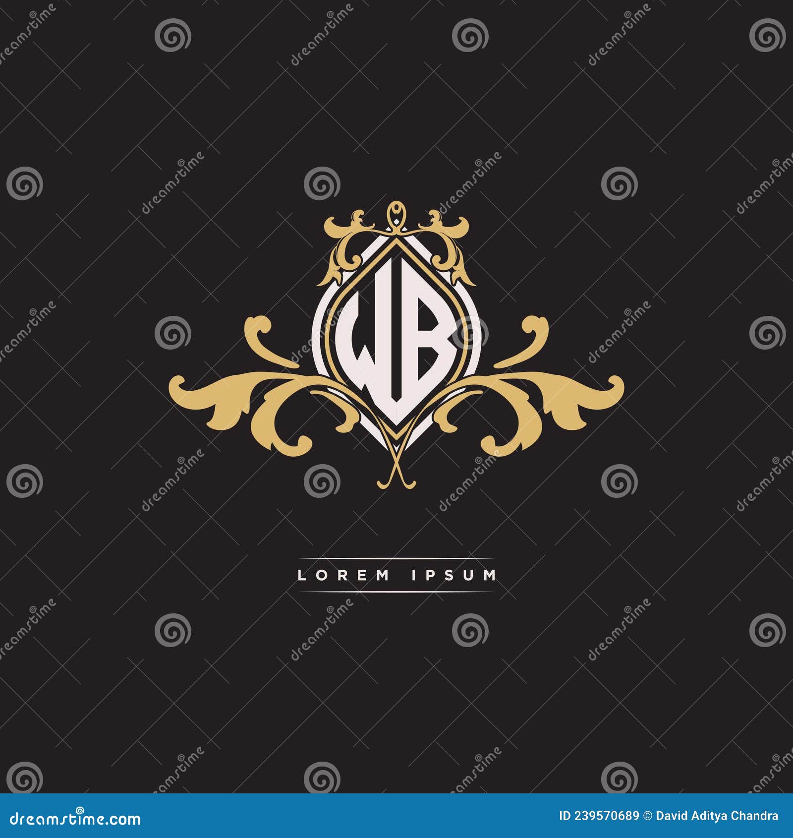 Initial WB logo design with Shape style, Logo business branding Stock  Vector Image & Art - Alamy