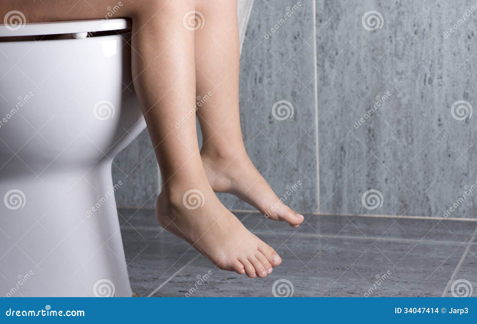 A Girl Peeing