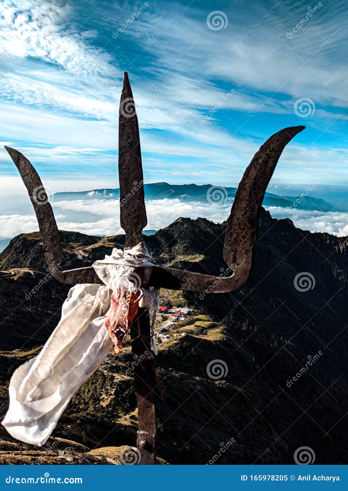 Weapon of Lord Shiva Hindu God Stock Image Image of weapon, lord