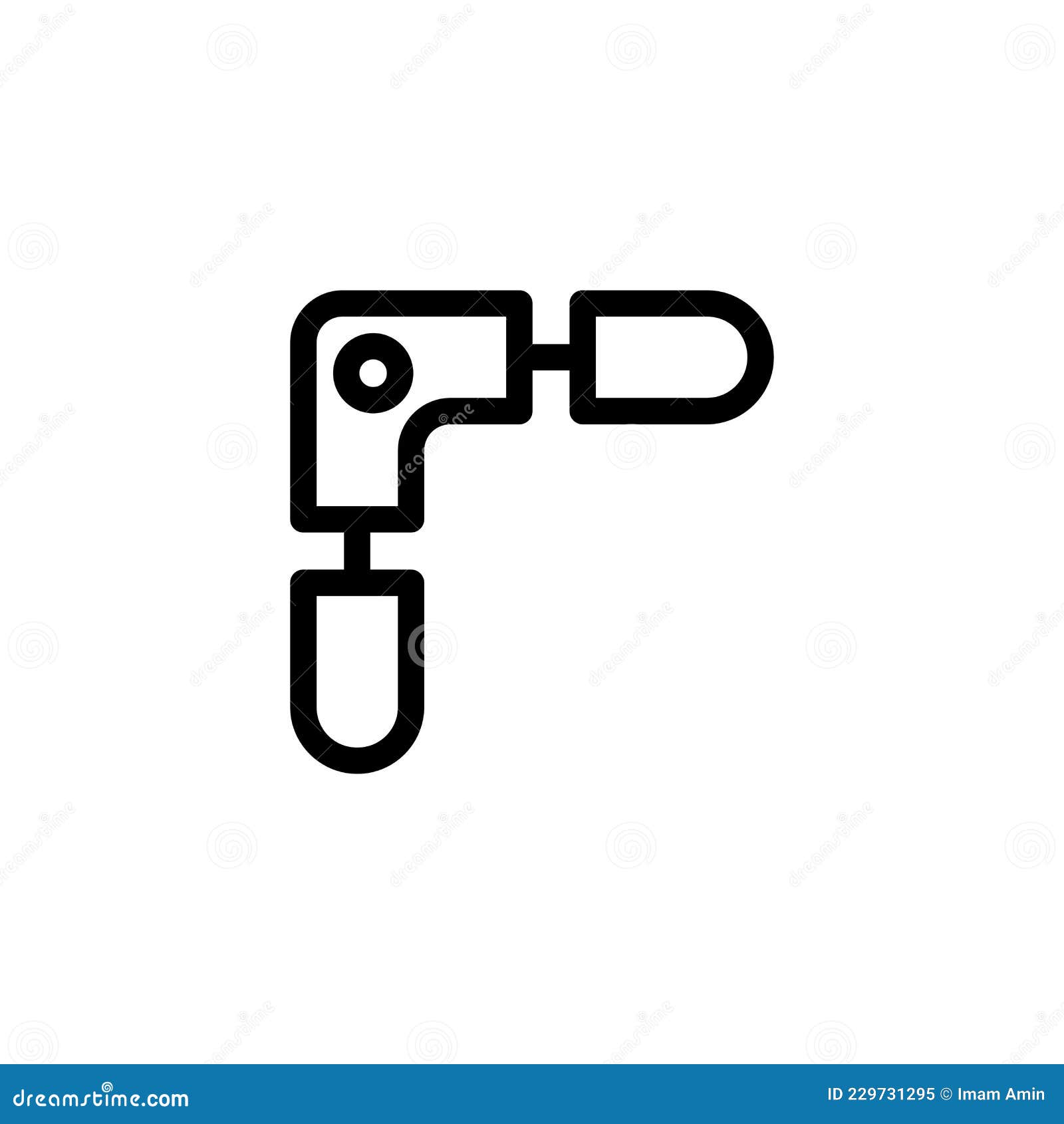 boomerang weapon monoline  icon logo for graphic , ui ux, game, android software, and website.
