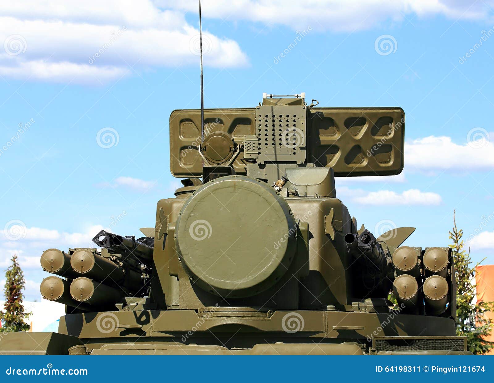 weapons of anti-aircraft defense tunguska