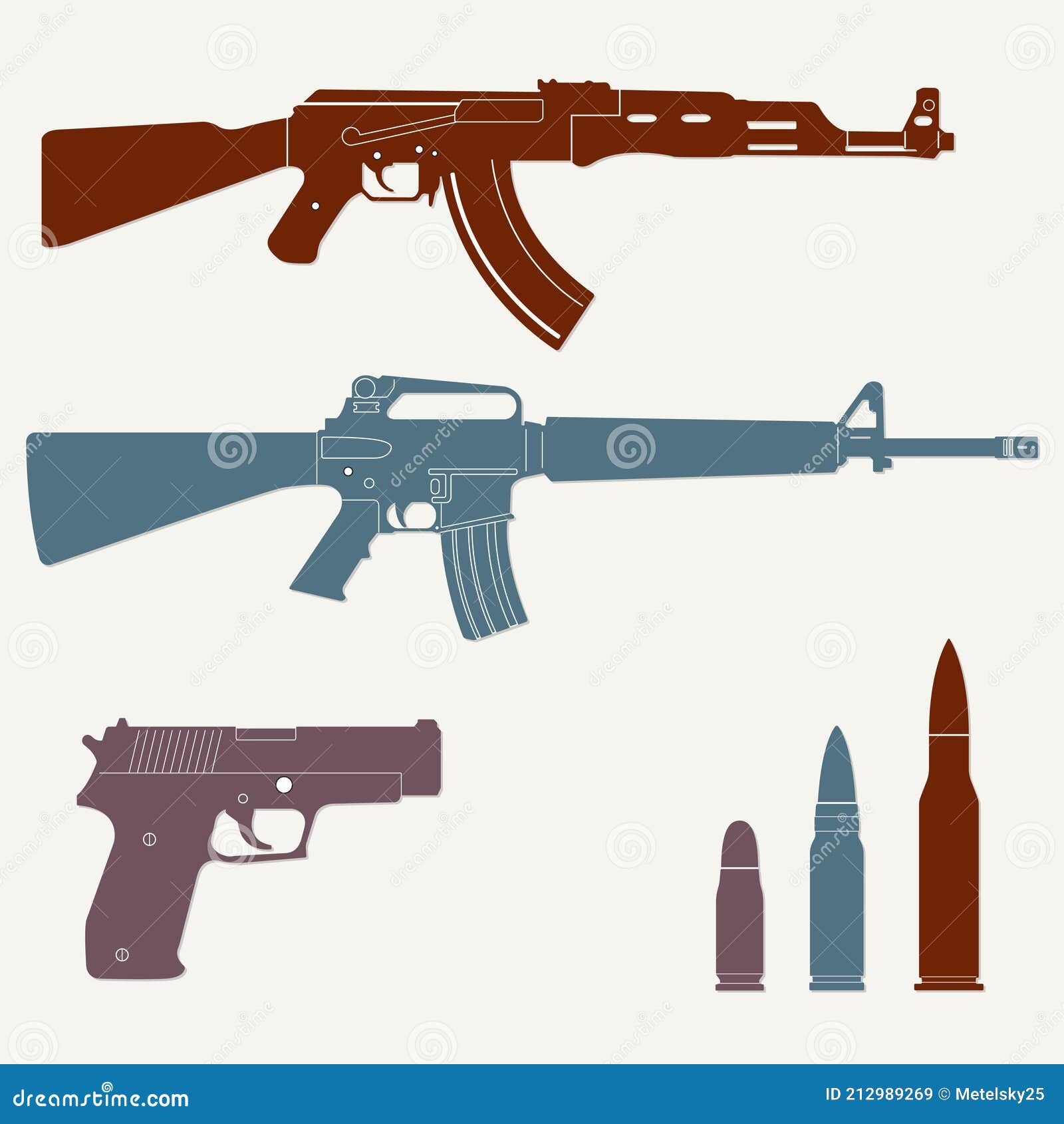 Machine Pistol Stock Illustrations 3 609 Machine Pistol Stock Illustrations Vectors Clipart Dreamstime